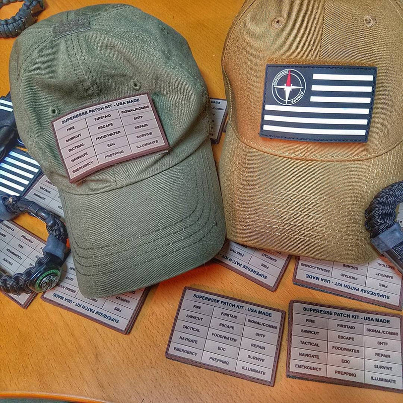 Load image into Gallery viewer, SERE Patch Kit: covert military kit for Survive, Evade, Resist, Escape scenarios
