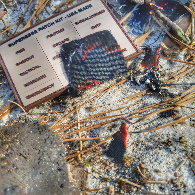 Load image into Gallery viewer, Fire Patch Kit: fire crafting supplies and tinder
