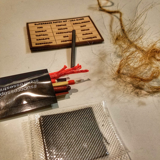 Fire Patch Kit: fire crafting supplies and tinder