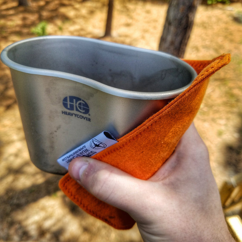 Load image into Gallery viewer, Camp Rag - Burn Proof Work Cloth built from Durable Kevlar Fabric w/ Lanyard Grommet.
