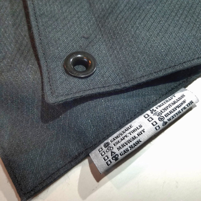 Load image into Gallery viewer, Camp Rag - Burn Proof Work Cloth built from Durable Kevlar Fabric w/ Lanyard Grommet.
