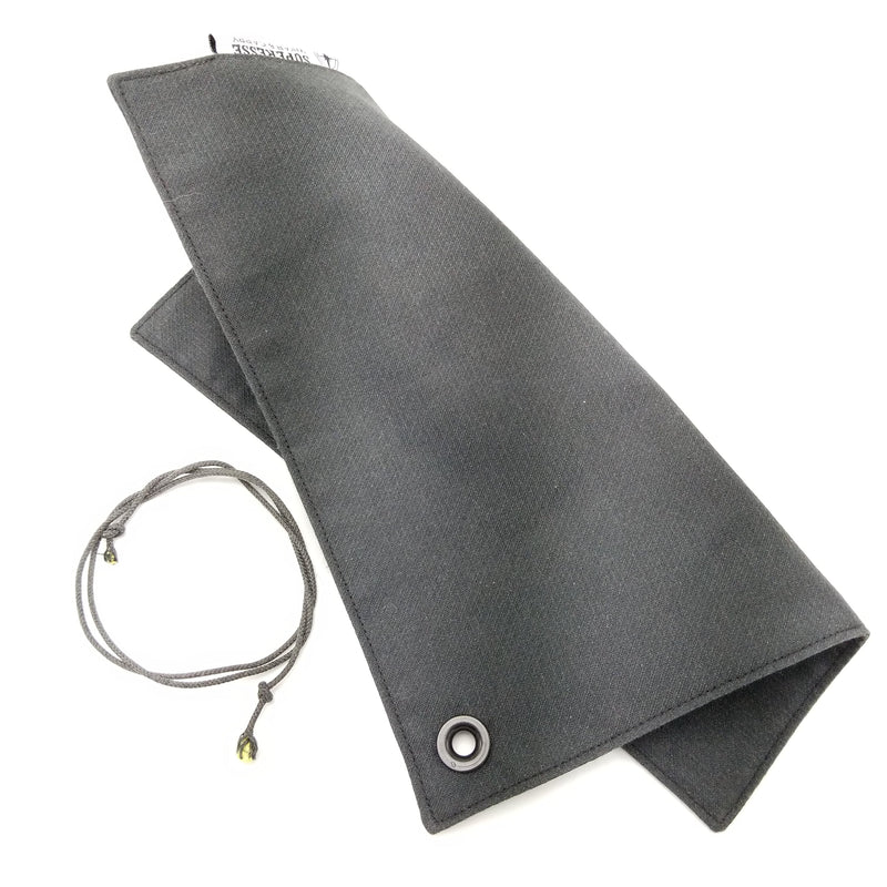 Load image into Gallery viewer, Camp Rag - Burn Proof Work Cloth built from Durable Kevlar Fabric w/ Lanyard Grommet.
