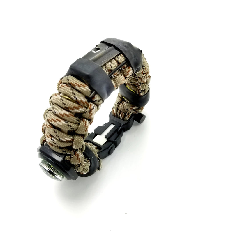 Load image into Gallery viewer, Bug Out Bracelet - Paracord Bracelet, Survive Offgrid with 30 item last ditch effort kit.
