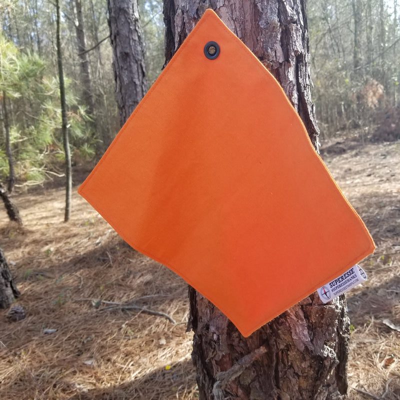 Load image into Gallery viewer, Camp Rag - Burn Proof Work Cloth built from Durable Kevlar Fabric w/ Lanyard Grommet.
