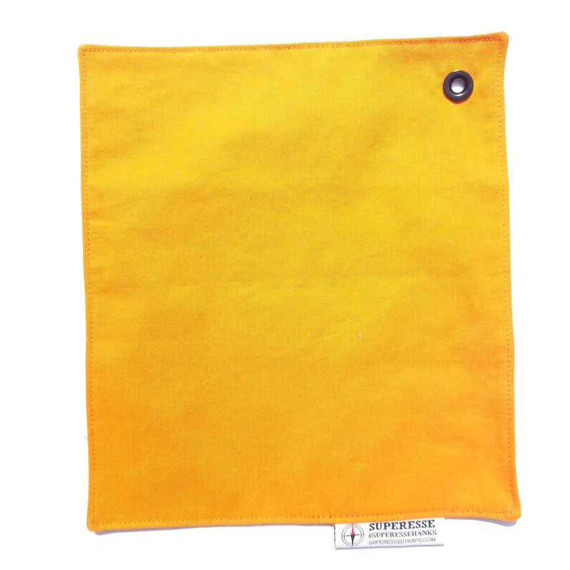 Load image into Gallery viewer, Camp Rag - Burn Proof Work Cloth built from Durable Kevlar Fabric w/ Lanyard Grommet.
