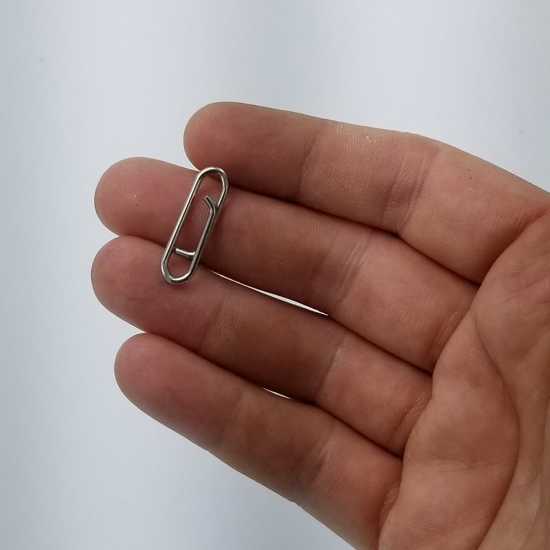 Load image into Gallery viewer, Tactical Paper Clip - Heavyduty 125lb Steel Tool
