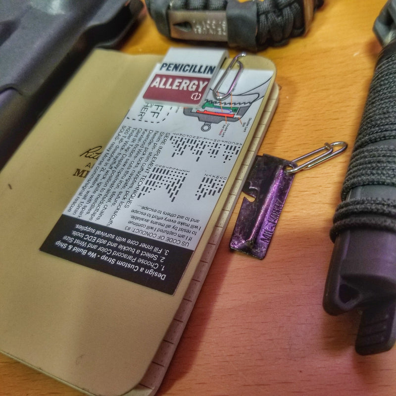 Load image into Gallery viewer, Tactical Paper Clip - Heavyduty 125lb Steel Tool
