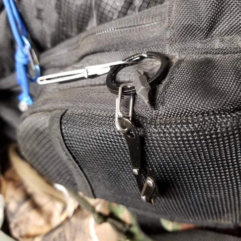 Load image into Gallery viewer, Tactical Paper Clip - Heavyduty 125lb Steel Tool
