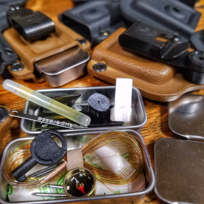 Load image into Gallery viewer, EDC Pocket Tin - Compartmentalized Survival Kits
