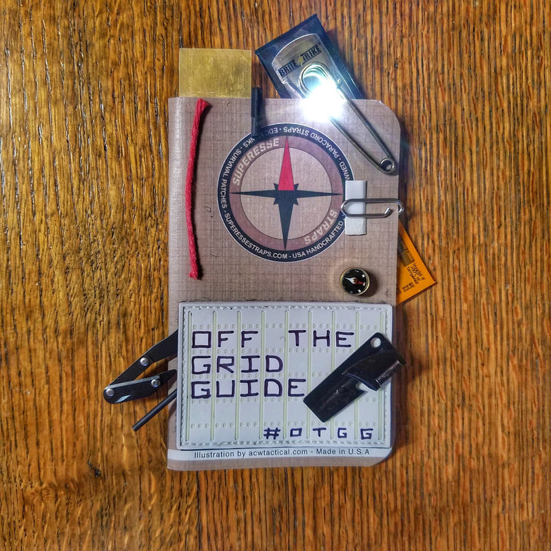 Load image into Gallery viewer, Superesse Field Memo Pad (Yellow) - Durable Pocket Notebook with Survival References
