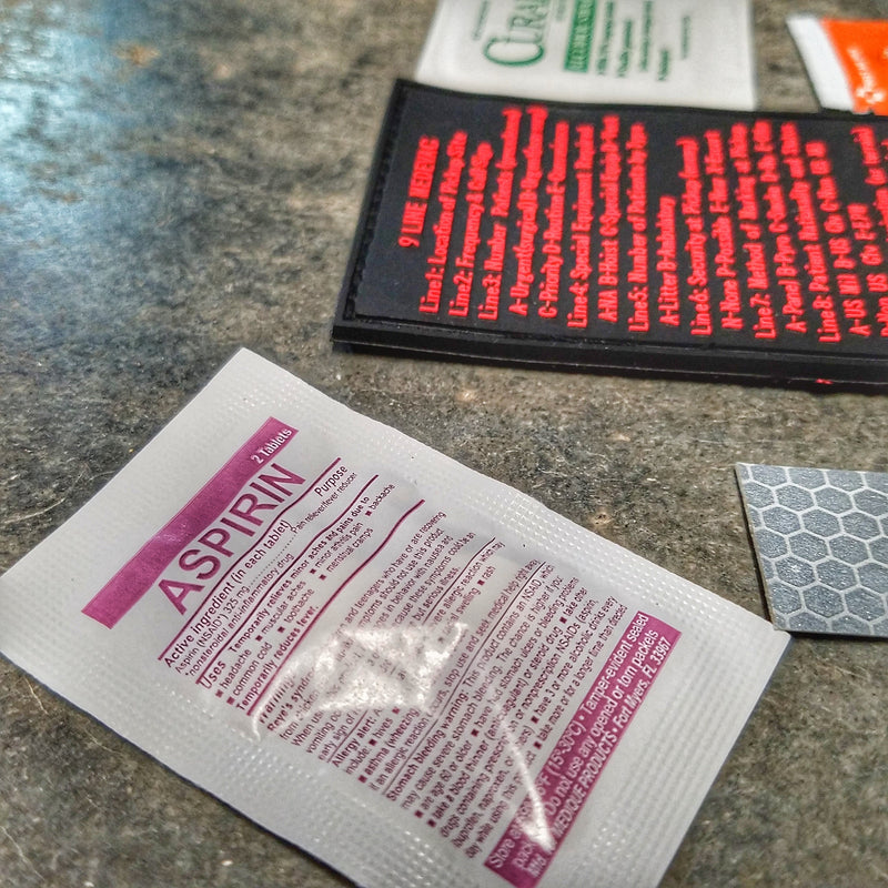 Load image into Gallery viewer, Rescue Patch Kit: emergency tools and last resort first-aid
