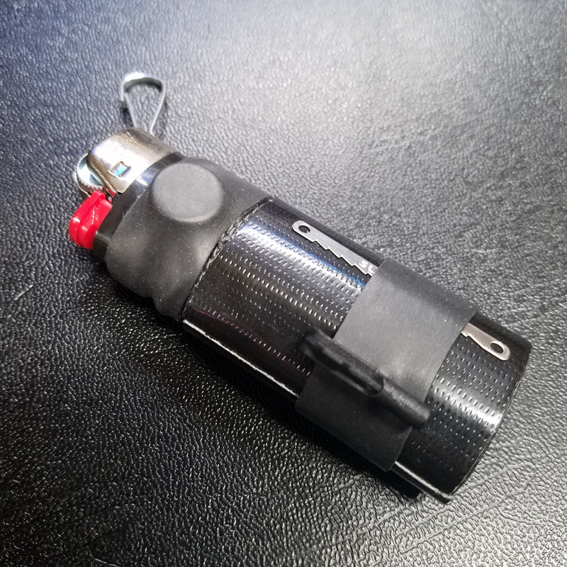 Load image into Gallery viewer, Survival Kit Lighter - Fire Starter outfitted with supplies.
