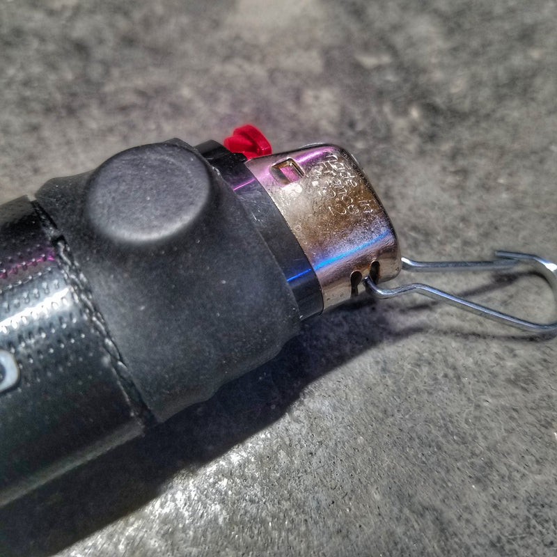Load image into Gallery viewer, Survival Kit Lighter - Fire Starter outfitted with supplies.
