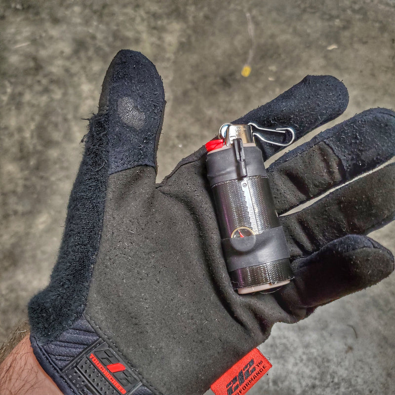 Load image into Gallery viewer, Survival Kit Lighter - Fire Starter outfitted with supplies.
