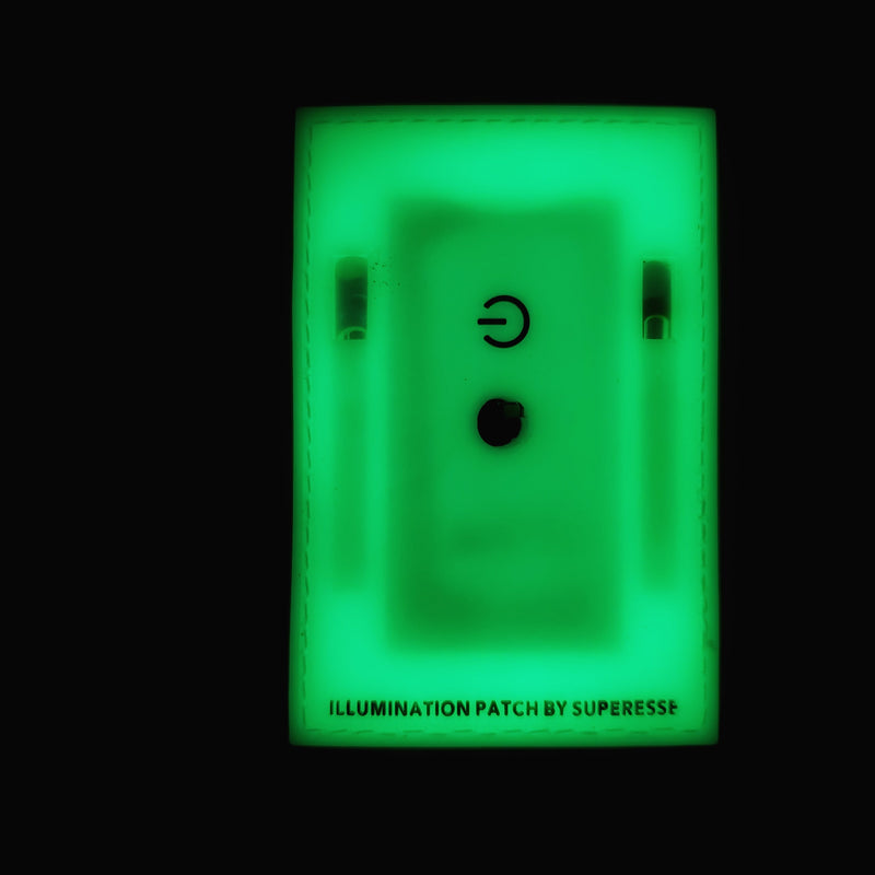 Load image into Gallery viewer, Illumination Patch Kit: Built-in Flashlight and Chemlight Morale Patch
