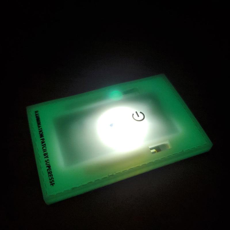 Load image into Gallery viewer, Illumination Patch Kit: Built-in Flashlight and Chemlight Morale Patch
