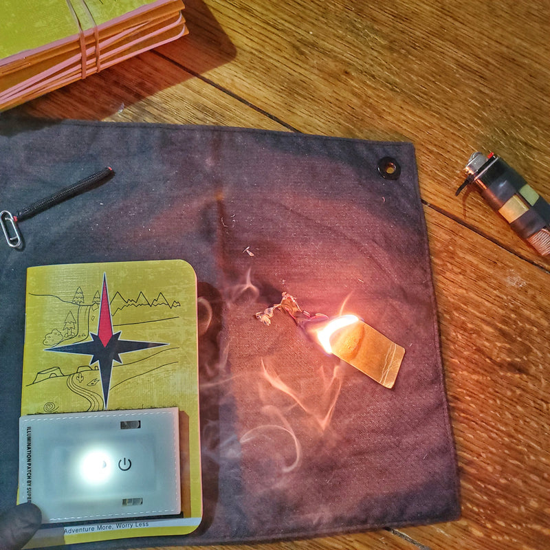 Load image into Gallery viewer, Superesse Field Memo Pad (Yellow) - Durable Pocket Notebook with Survival References
