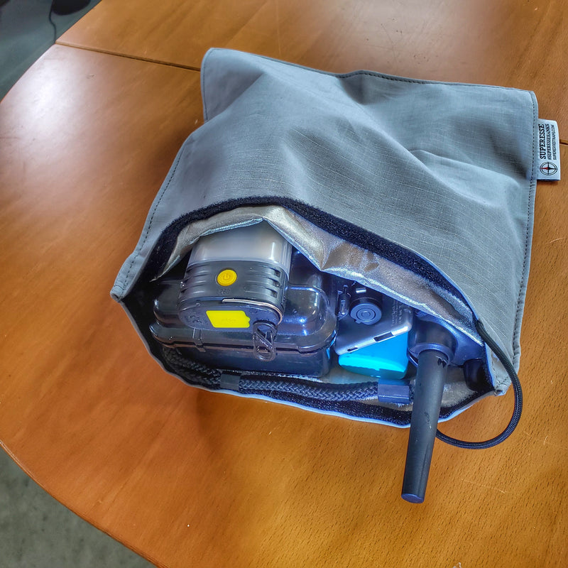 Load image into Gallery viewer, Faraday Hank - EMP/Radiation/RFID Resistant Handkerchief.
