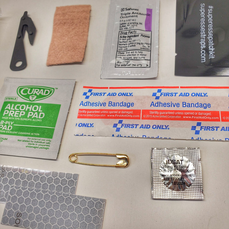 Load image into Gallery viewer, Rescue Patch Kit: emergency tools and last resort first-aid
