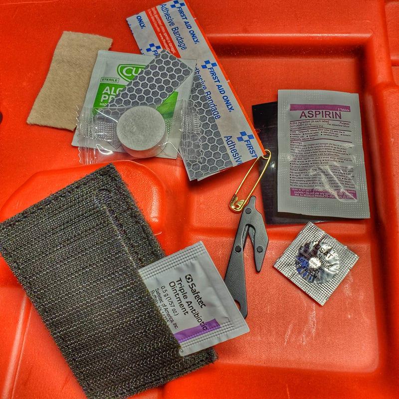 Load image into Gallery viewer, Rescue Patch Kit: emergency tools and last resort first-aid
