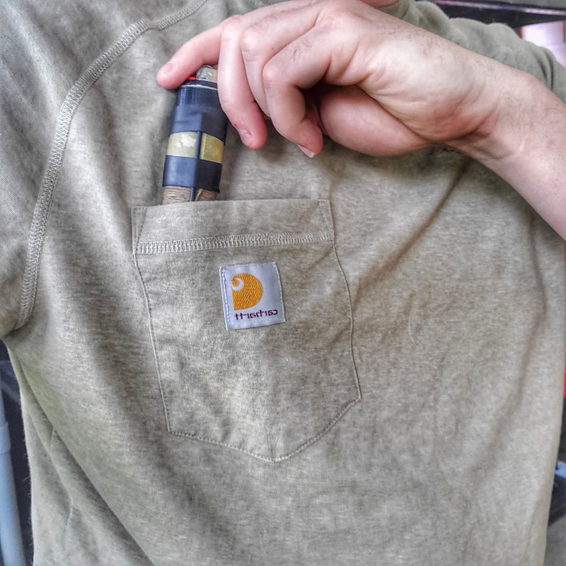 Load image into Gallery viewer, Survival Kit Lighter - Fire Starter outfitted with supplies.
