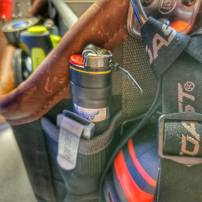 Load image into Gallery viewer, Survival Kit Lighter - Fire Starter outfitted with supplies.
