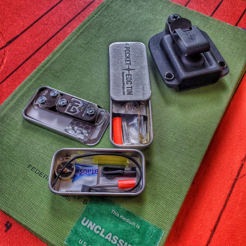 Load image into Gallery viewer, EDC Pocket Tin - Compartmentalized Survival Kits
