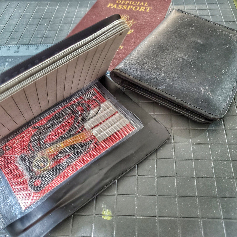 Load image into Gallery viewer, Shim Personal Survival Cards - Wallet Size Vacuum Sealed Survival Packets
