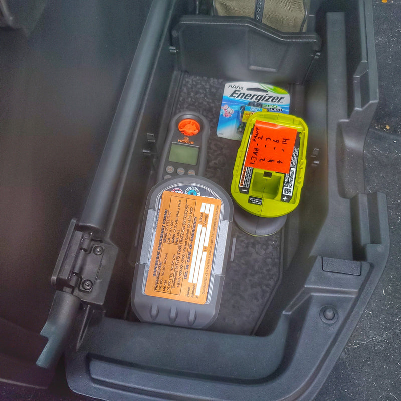 Load image into Gallery viewer, Emergency Comms &amp; ICE Decal - Radio  Frequency/Channel and Telephone Contact Numbers, ICE Card
