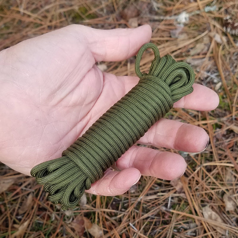 Load image into Gallery viewer, Type III Mil-Spec 550 Paracord - 25-ft &quot;Quick Deploy&quot; Hank
