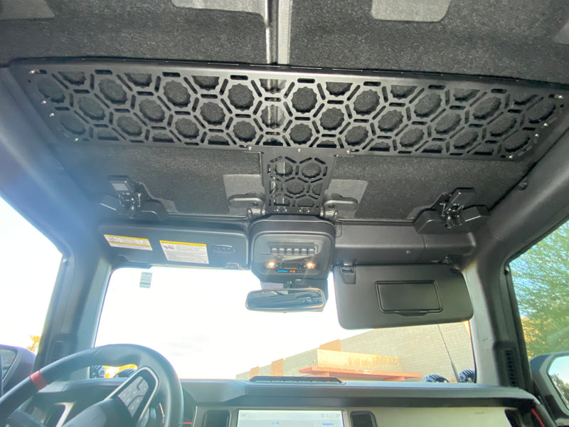 Load image into Gallery viewer, Bronco 2021 + Inside Roof Mount (across front seats with short front panel) by Adapt-A-Panel

