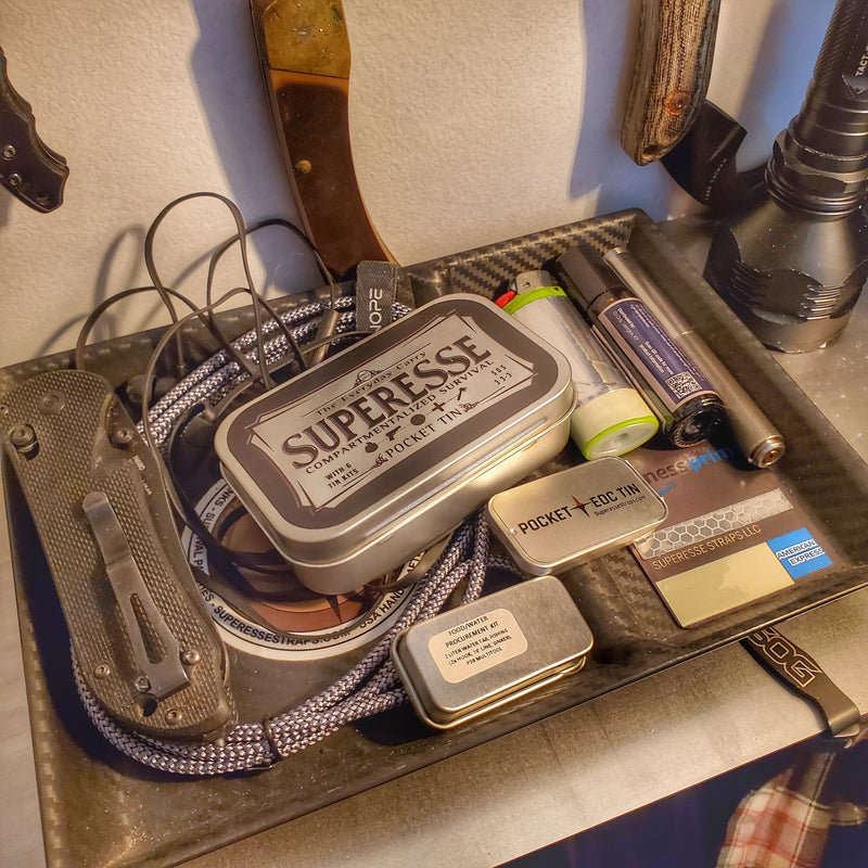 Load image into Gallery viewer, EDC Pocket Tin - Compartmentalized Survival Kits
