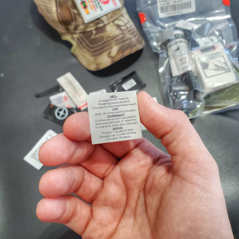 Load image into Gallery viewer, First Aid Patch Kit: &quot;boo boo&quot; supplies for treatment of minor injuries
