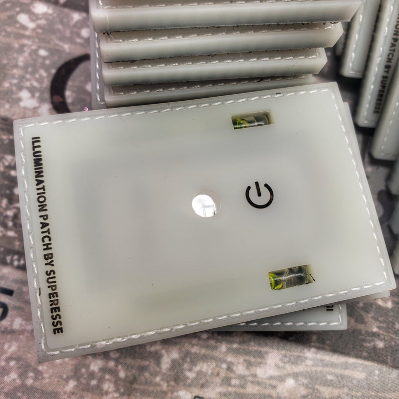 Load image into Gallery viewer, Illumination Patch Kit: Built-in Flashlight and Chemlight Morale Patch
