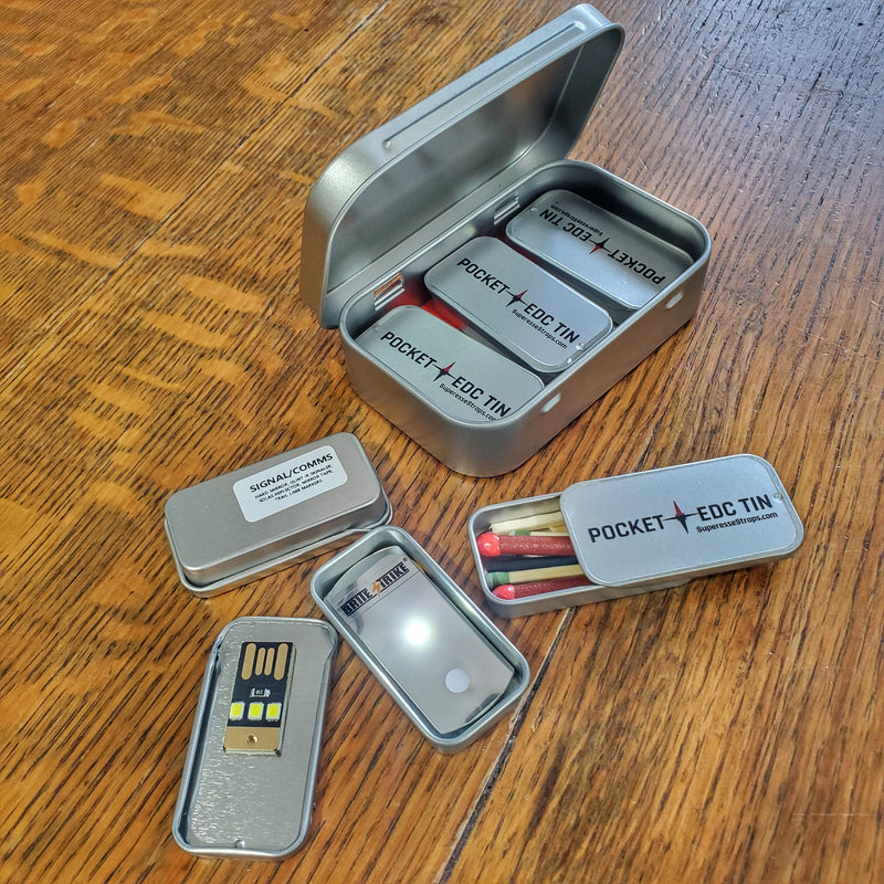 Load image into Gallery viewer, EDC Pocket Tin - Compartmentalized Survival Kits
