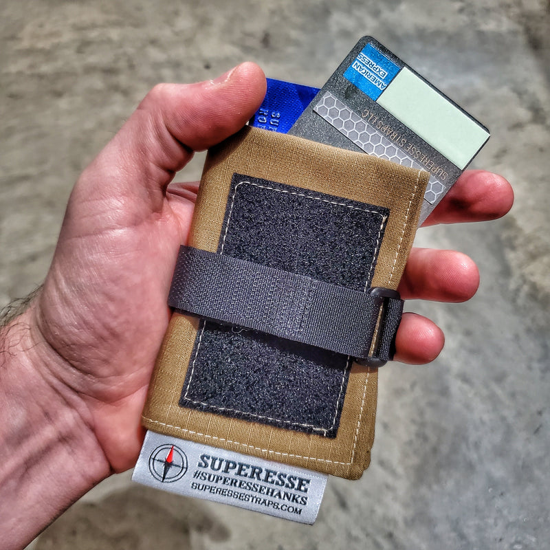 Load image into Gallery viewer, Tactical Tissue: Morale Patch compatible Ripstop stitched hank with covert storage pocket.
