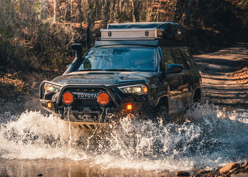 Load image into Gallery viewer, Toyota 4Runner 5th Gen (2010-2024) Hi-Lite Overland Front Bumper [Bull Bar]

