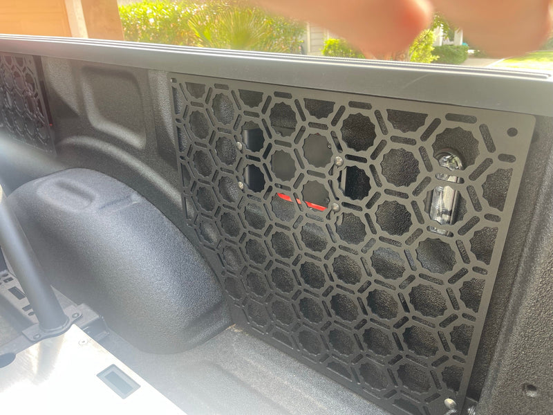 Load image into Gallery viewer, Bed Organizer Panel kit - 2021 up Ford Raptor and F150

