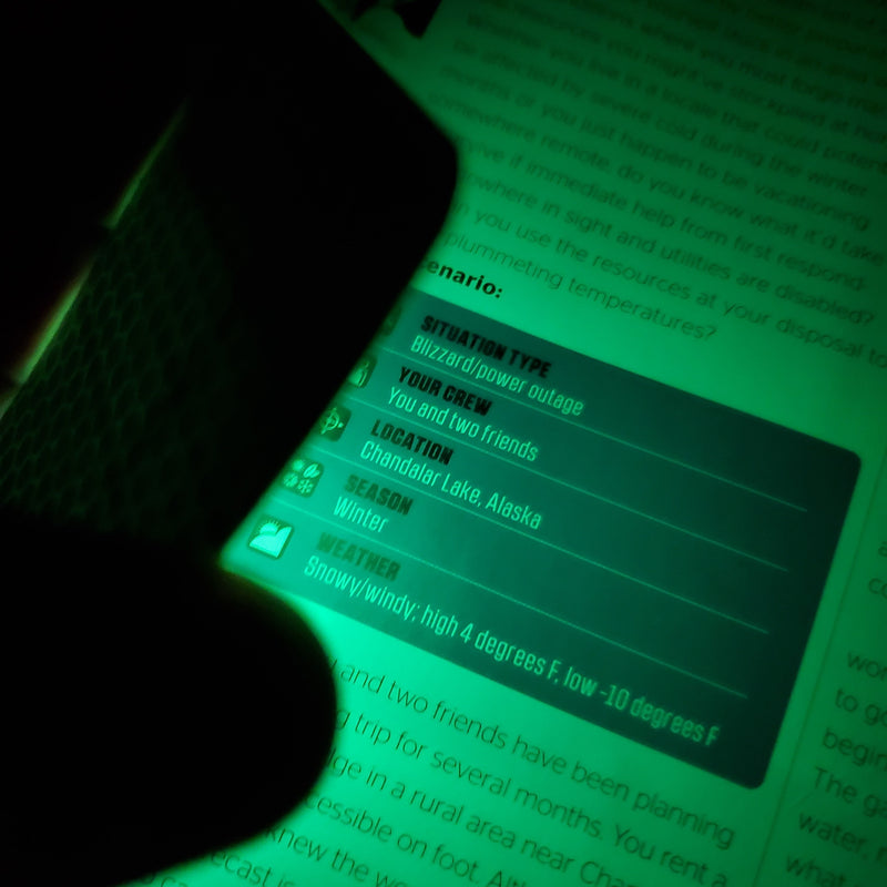 Load image into Gallery viewer, Sight Card - Field of Vision Amplifier for Signaling and Illumination
