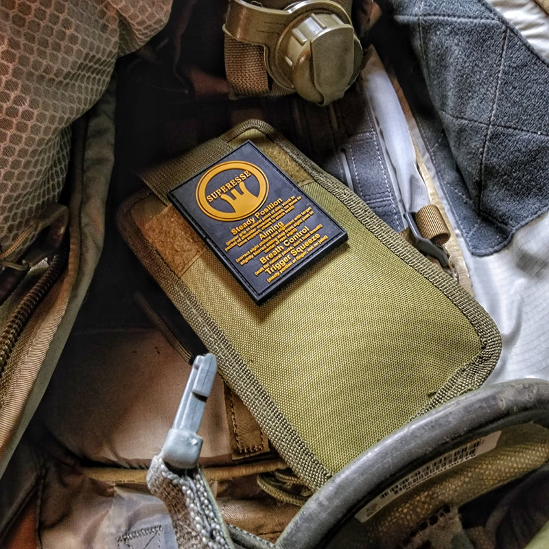 Load image into Gallery viewer, Storage Pocket Patch: Marksmanship Fundamentals
