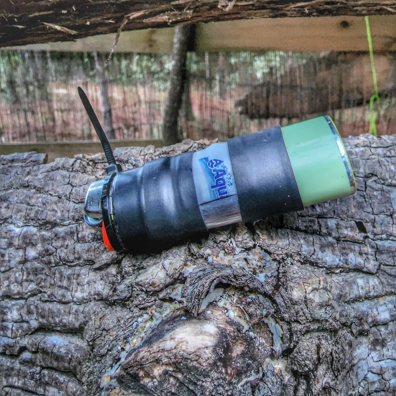Load image into Gallery viewer, Survival Kit Lighter - Fire Starter outfitted with supplies.
