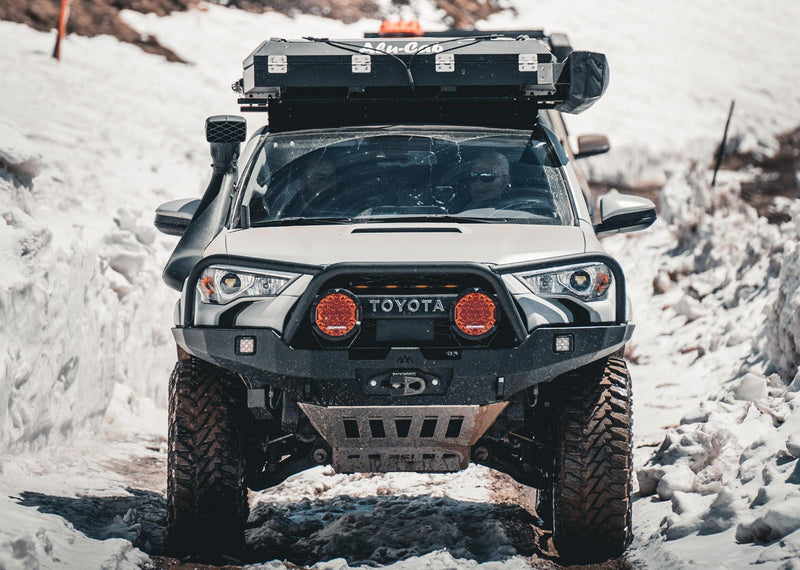 Load image into Gallery viewer, Toyota 4Runner 5th Gen (2010-2024) Hi-Lite Overland Front Bumper [Bull Bar]
