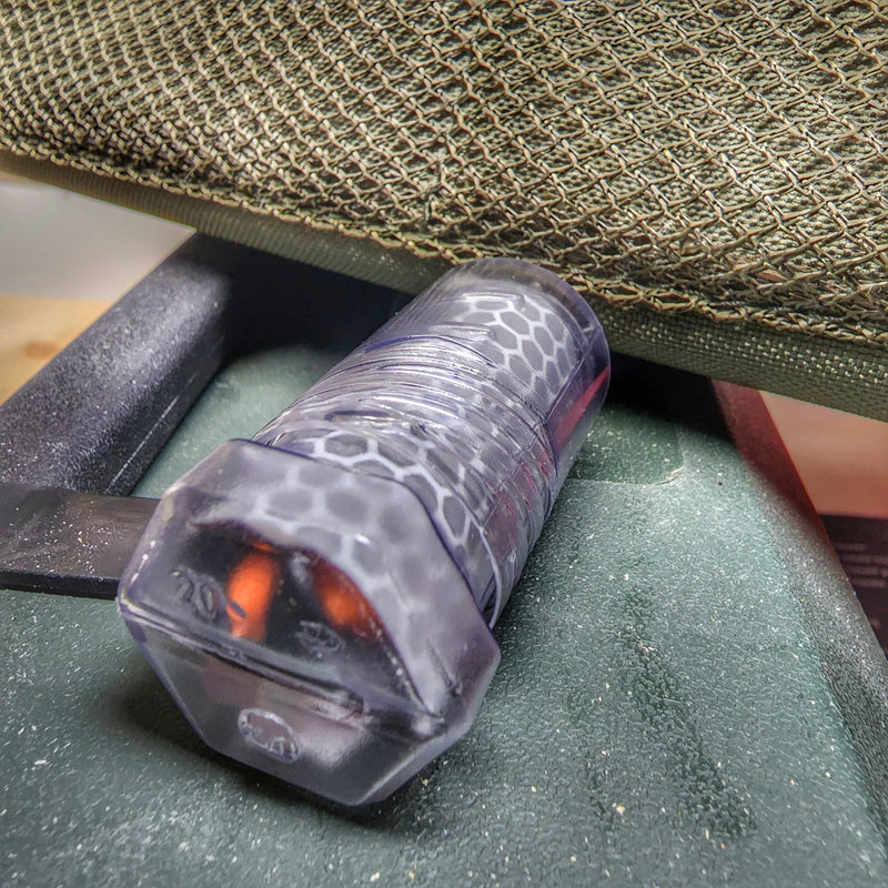 Load image into Gallery viewer, Drop Shell - Polymer Capsule filled with Survival, Escape, and First-Aid Supplies.
