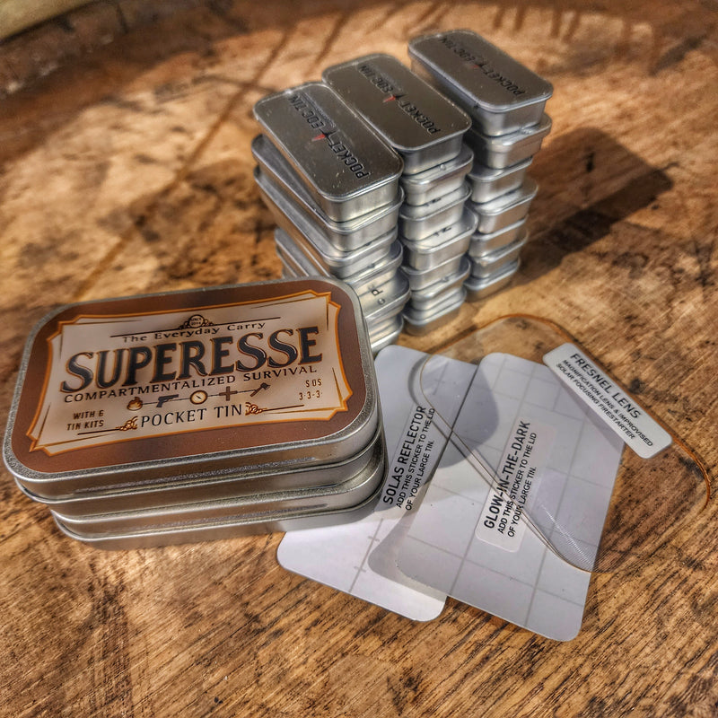 Load image into Gallery viewer, EDC Pocket Tin - Compartmentalized Survival Kits
