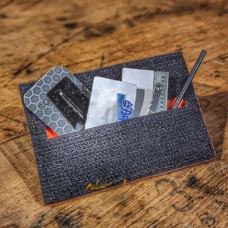 Load image into Gallery viewer, Storage Pocket Patch:  Emergency Comms with Radio Frequency/Channel and Telephone Contact Numbers, ICE Card
