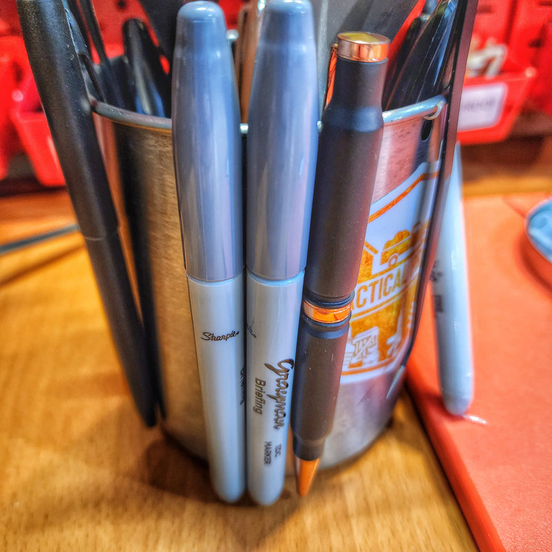 Load image into Gallery viewer, EDC Puncture Markers - Self Defense Marker and/or Grayman Sharpie
