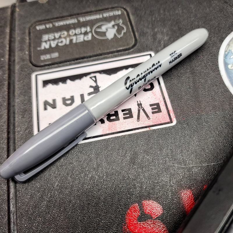 Load image into Gallery viewer, EDC Puncture Markers - Self Defense Marker and/or Grayman Sharpie
