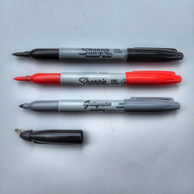 Load image into Gallery viewer, EDC Puncture Markers - Self Defense Marker and/or Grayman Sharpie
