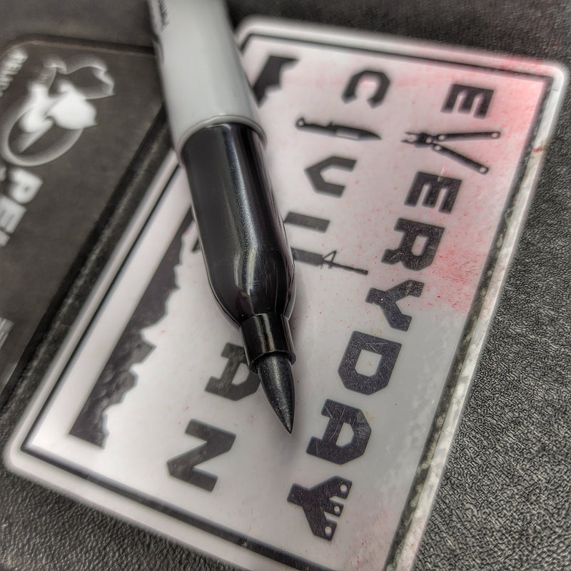 Load image into Gallery viewer, EDC Puncture Markers - Self Defense Marker and/or Grayman Sharpie
