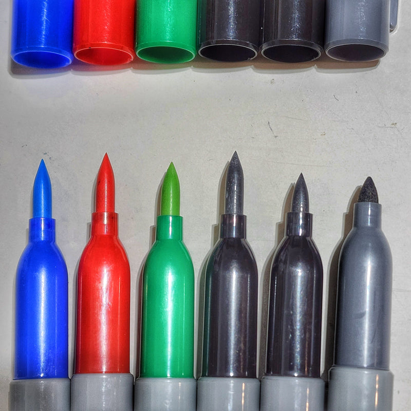 Load image into Gallery viewer, EDC Puncture Markers - Self Defense Marker and/or Grayman Sharpie

